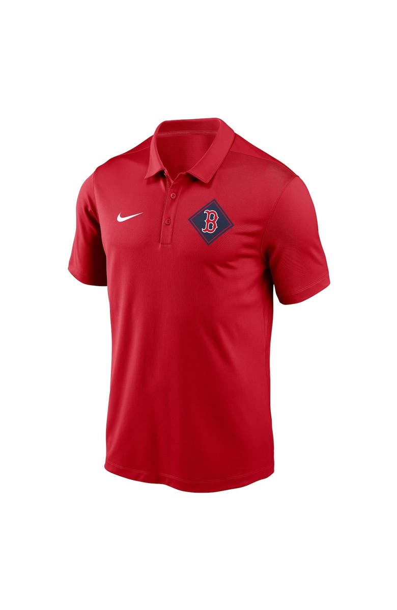 Nike Men's Nike Red Boston Red Sox Diamond Icon Franchise Performance Polo, Alternate, color, 