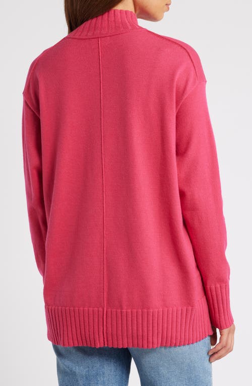 Caslon ® Mock Neck Tunic Sweater