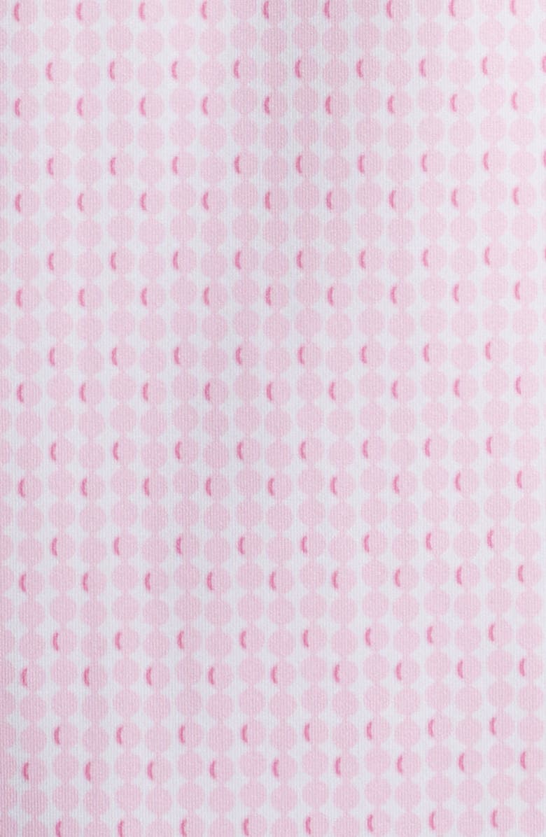 Mizzen+Main Versa Trim Fit Dot Print Golf Polo, Alternate, color, Rose Circle Geo