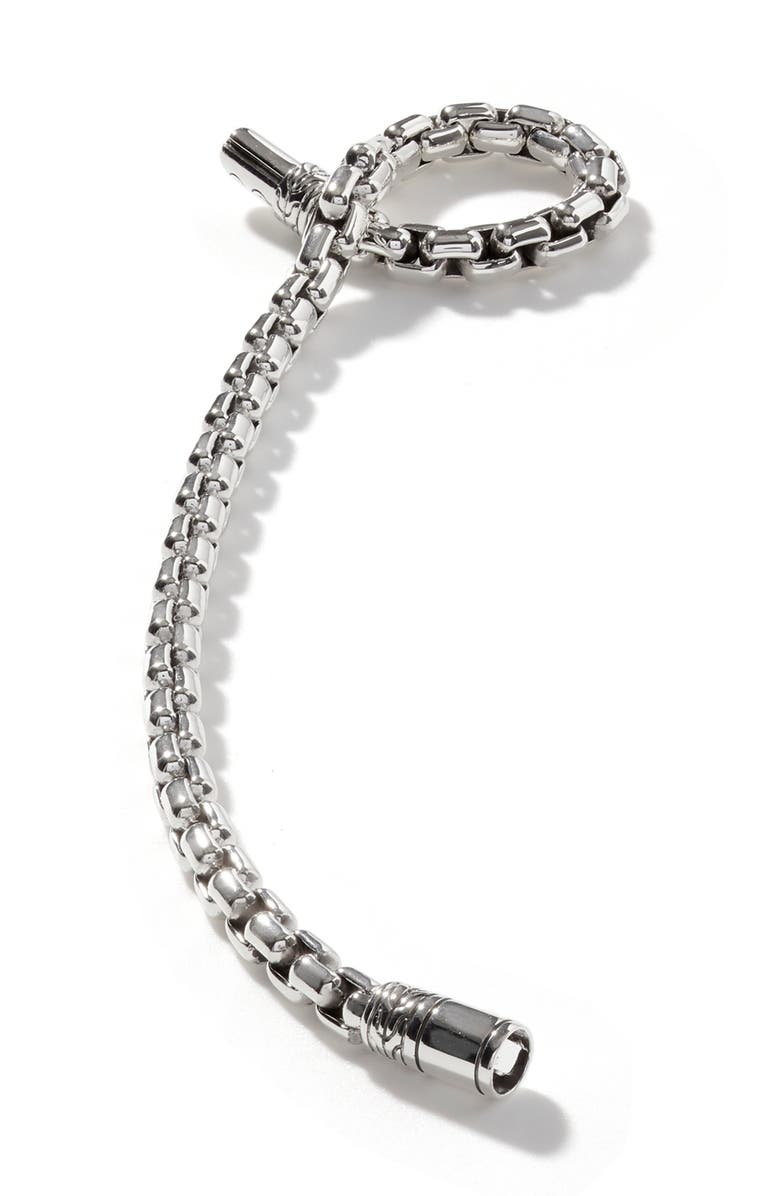 John Hardy Men's Classic Chain Box Chain Bracelet, Alternate, color, Silver