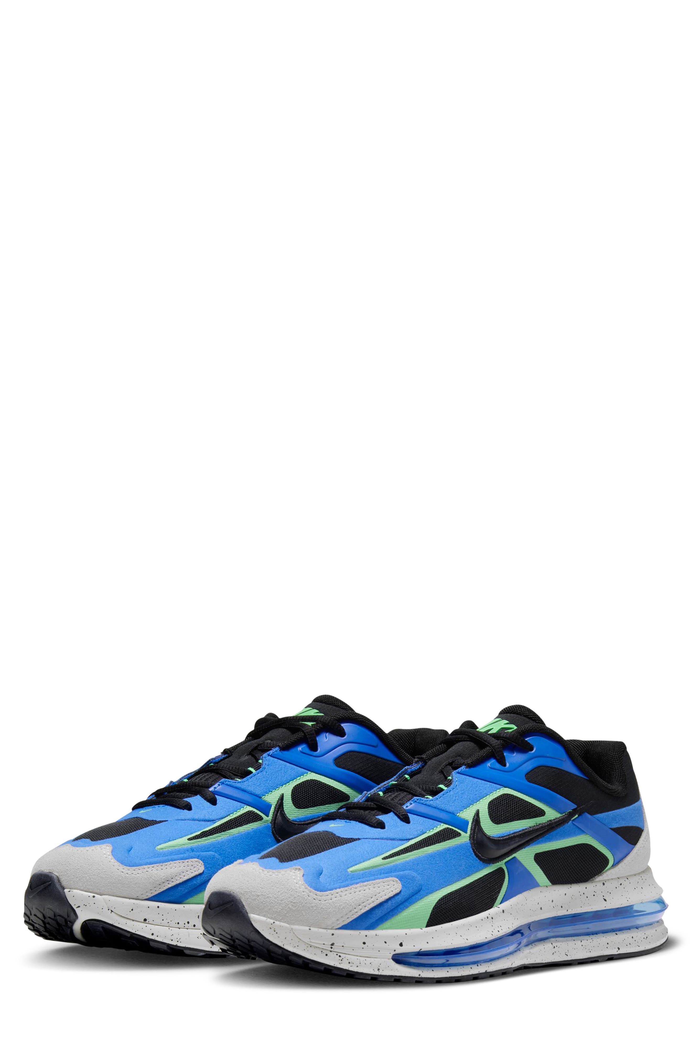 Air Max GNR8TN Running Shoe, Main, color, BLACK/ BLUE/ ILLUSION GREEN