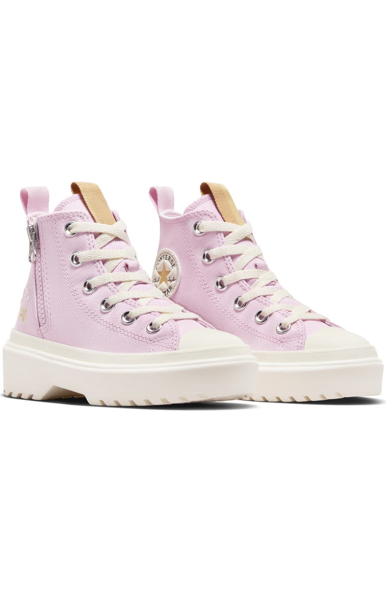 Converse Kids' Chuck Taylor<sup>®</sup> All Star<sup>®</sup> Lugged High Top Sneaker, Main, color,