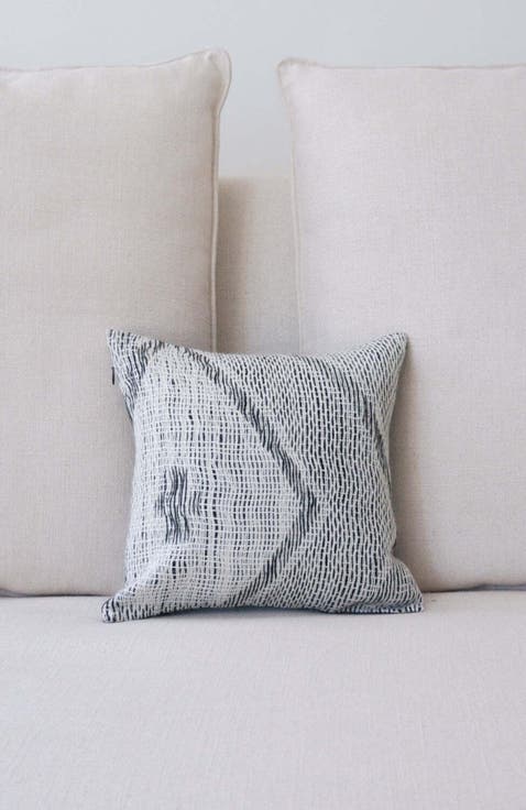 Zig-Zag Wave Small Decorative Pillow