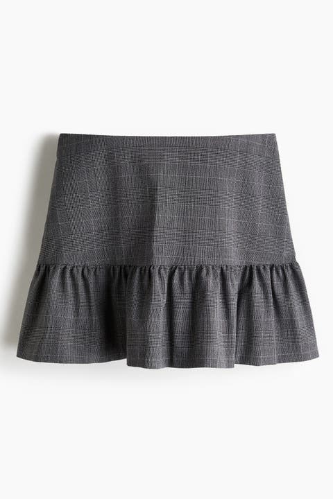 Flared Mini Skirt