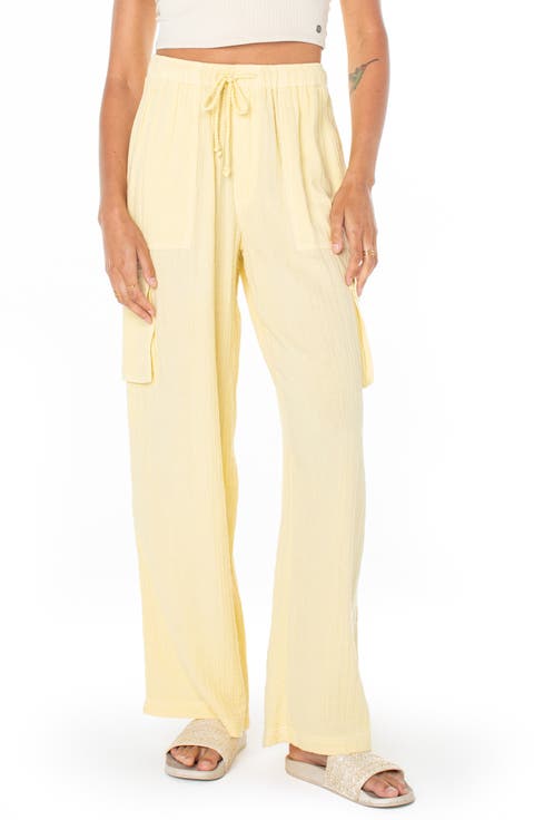 Precious Cargo Beach Cotton Gauze Pants