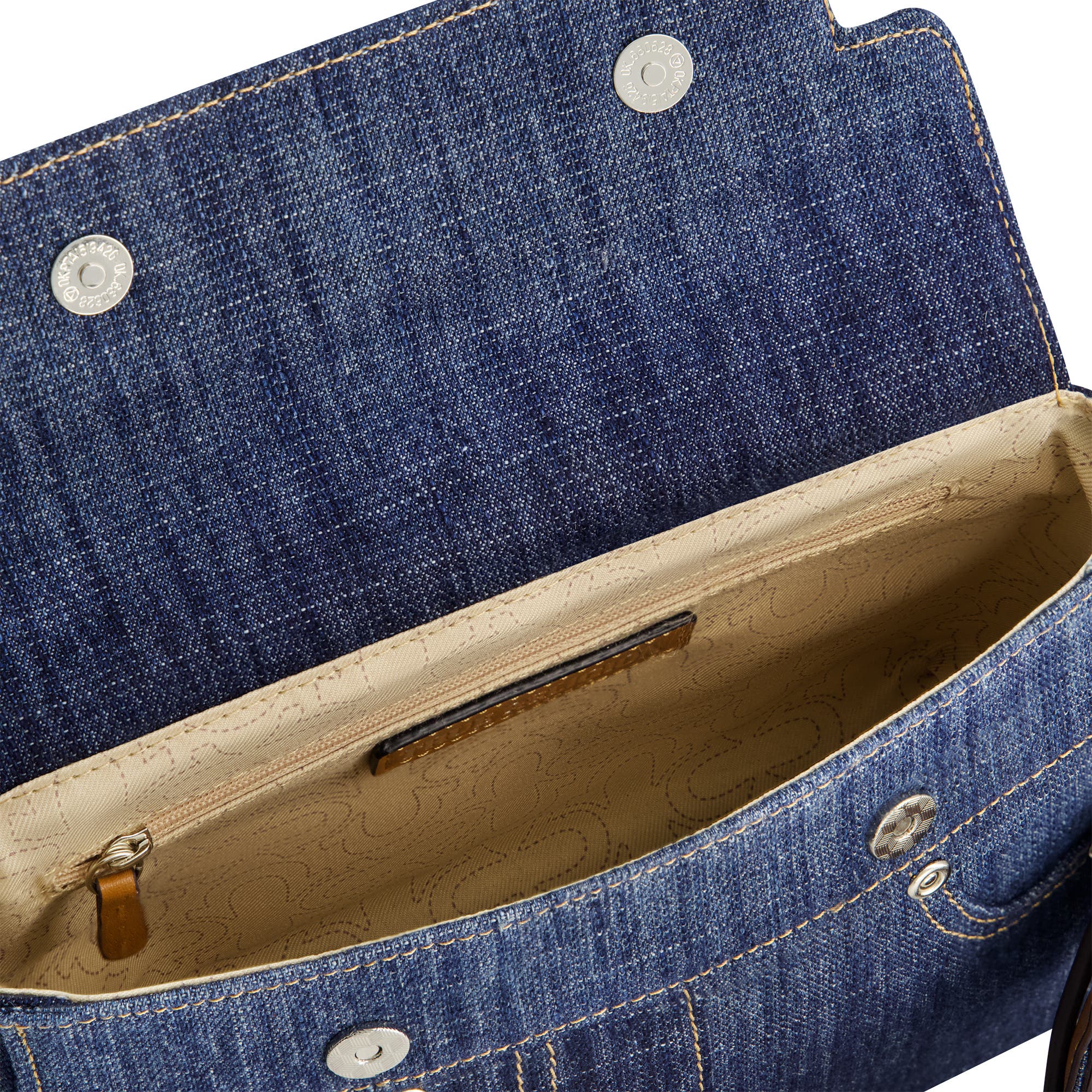 True Religion Jean Pocket Mini Flap, Alternate, color, Dark Navy