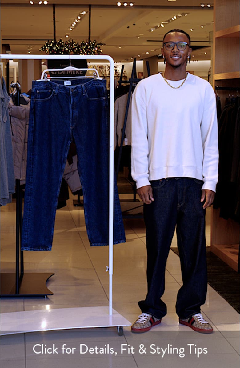 '90s Mid Rise Loose Straight Leg Jeans, sales video thumbnail