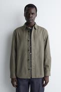 COS Pocket-Detail Cotton Shirt