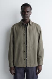 COS Pocket-Detail Cotton Shirt