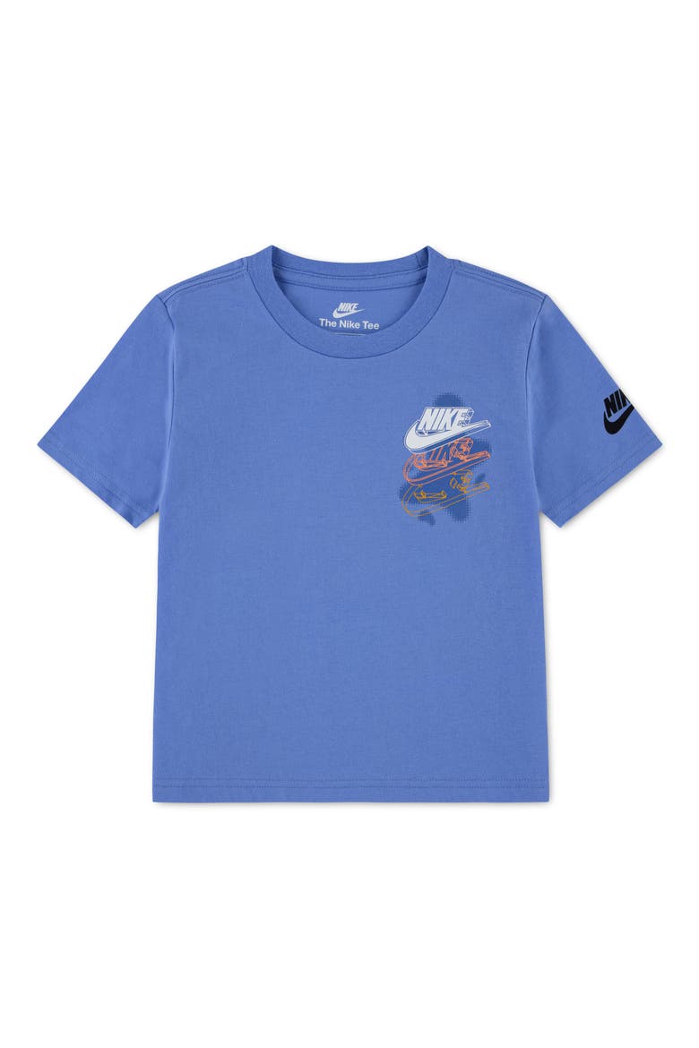 Kids' JDI Deconstructed Graphic T-Shirt, Main, color, ROYAL PULSE