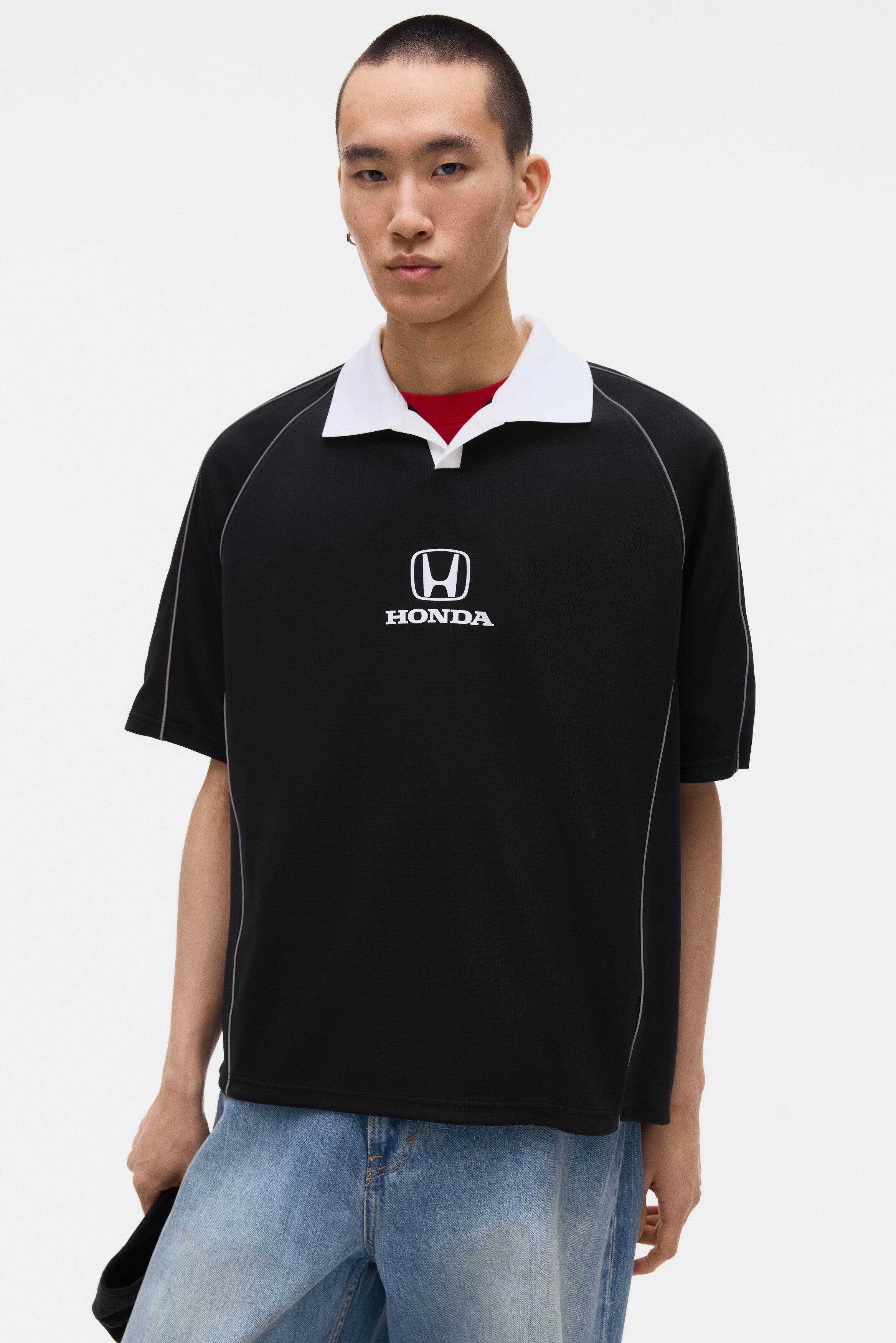 Oversized Fit Printed Football Shirt - image 2