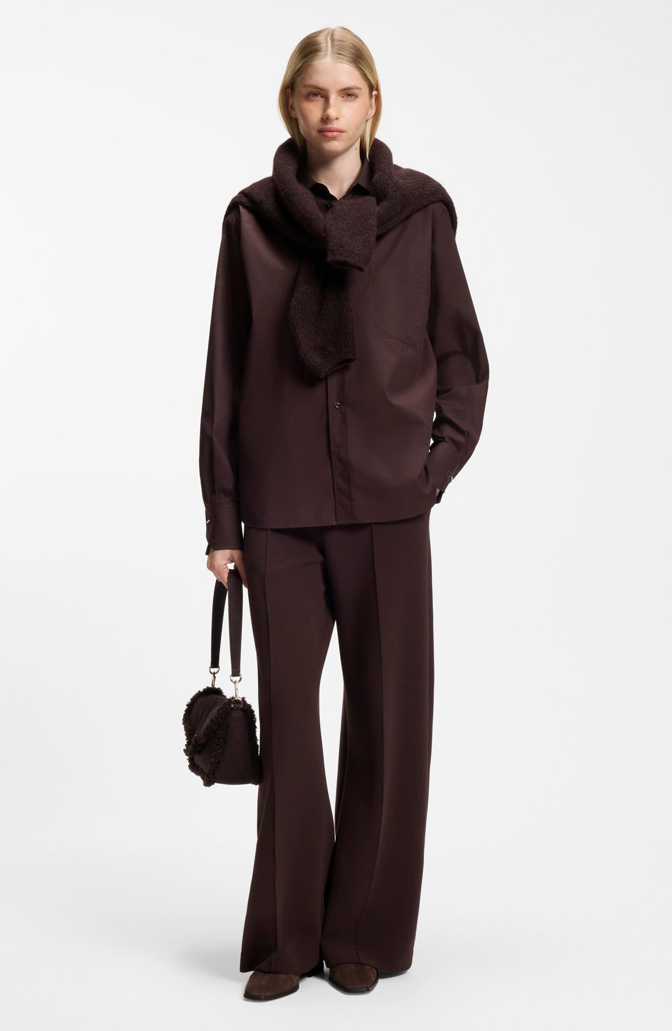 BEYOND S FSB SH, Alternate, color, DARK BROWN