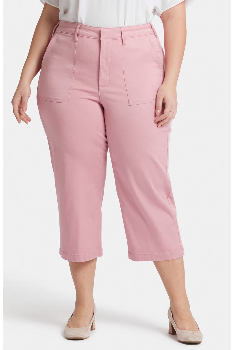 Crop Utility Pants, Main, color, COQUETTE