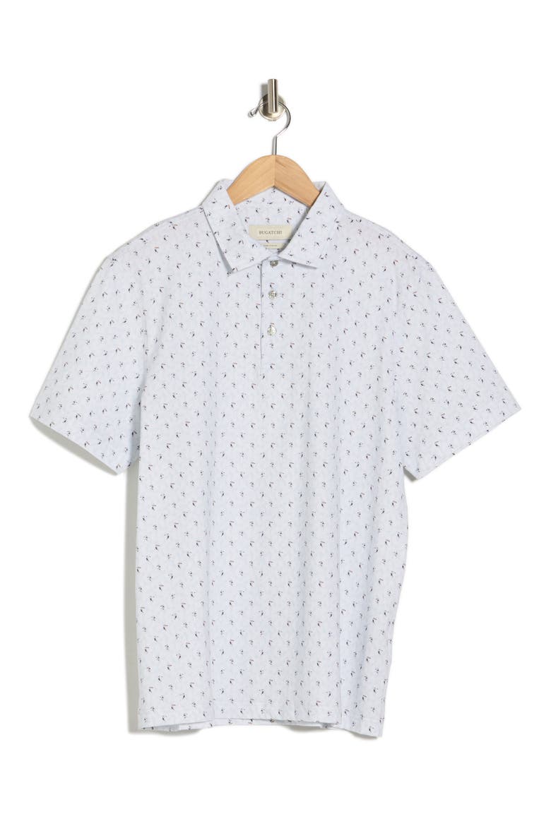 Victor OoohCotton® Toucan Print Polo, Alternate, color, CEMENT