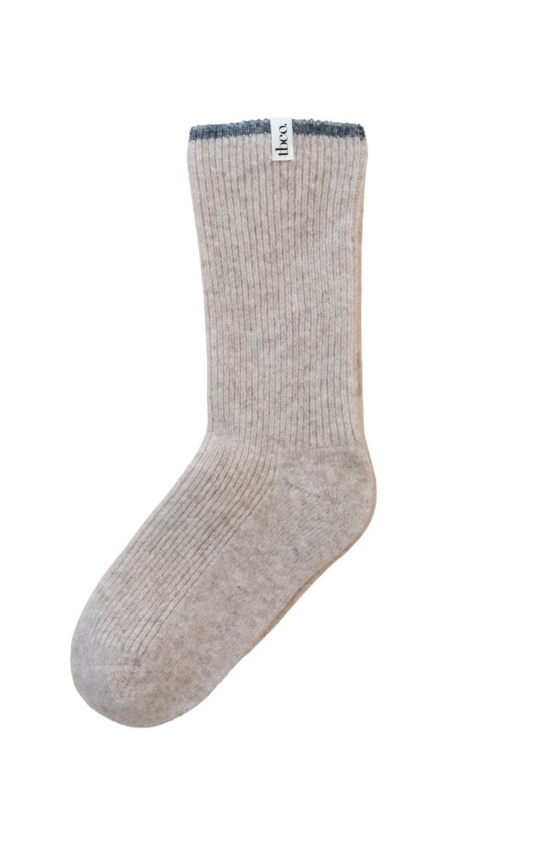 TBCo Cashmere & Merino Socks, Main, color, Oatmeal