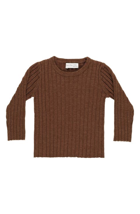 Kids' Long Sleeve Ribbed Top