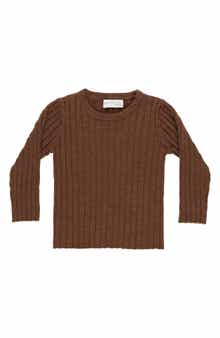 Kids' Long Sleeve Ribbed Top