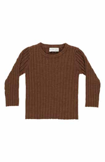 Kids' Long Sleeve Ribbed Top