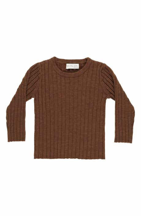 Kids' Long Sleeve Ribbed Top