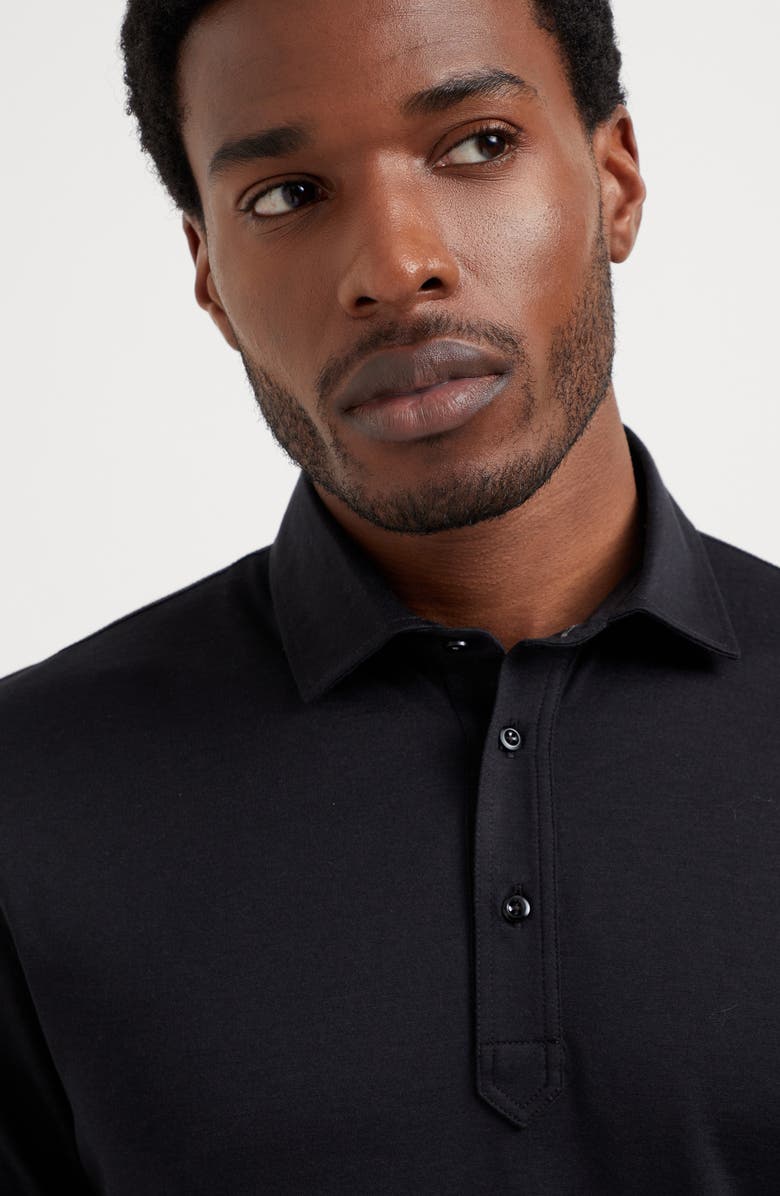 Brunello Cucinelli Jersey polo shirt, Alternate, color, 