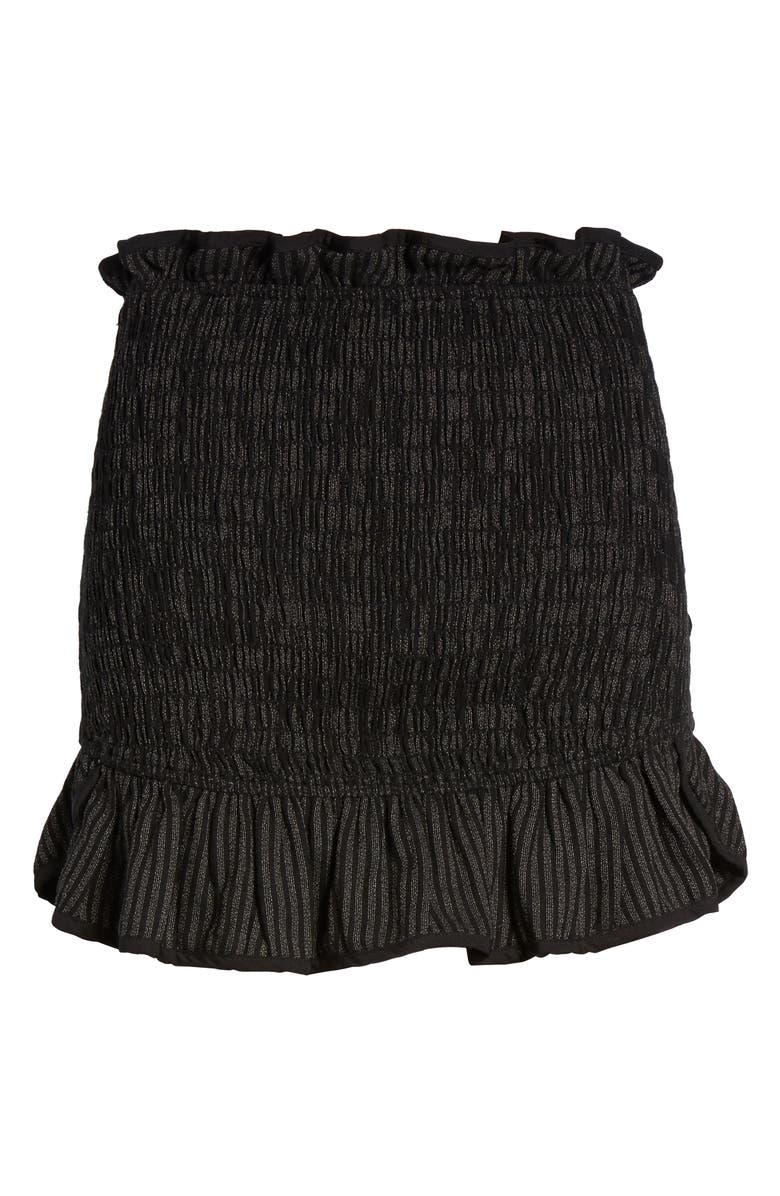 Lovers + Friends Smocked Miniskirt, Alternate, color,