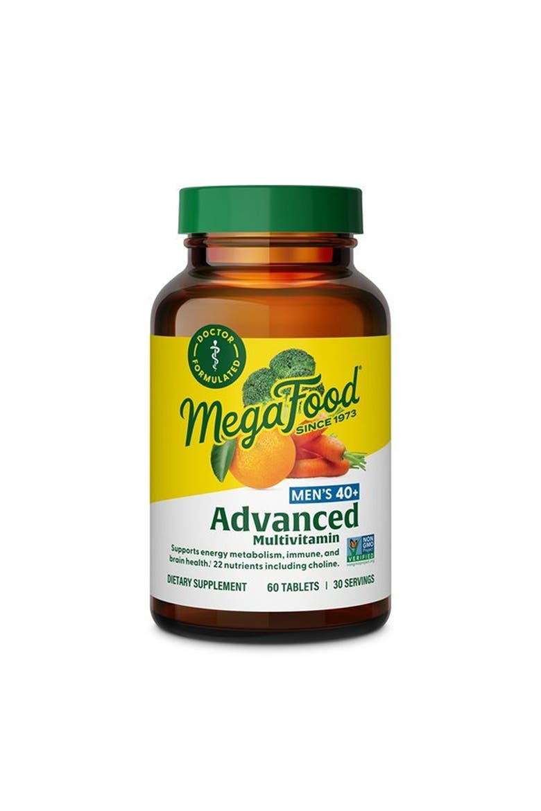 Advanced Multivitamin for Men 40+,  Doctor Formulated, Vegetarian, 60 Tablets, Main, color, None