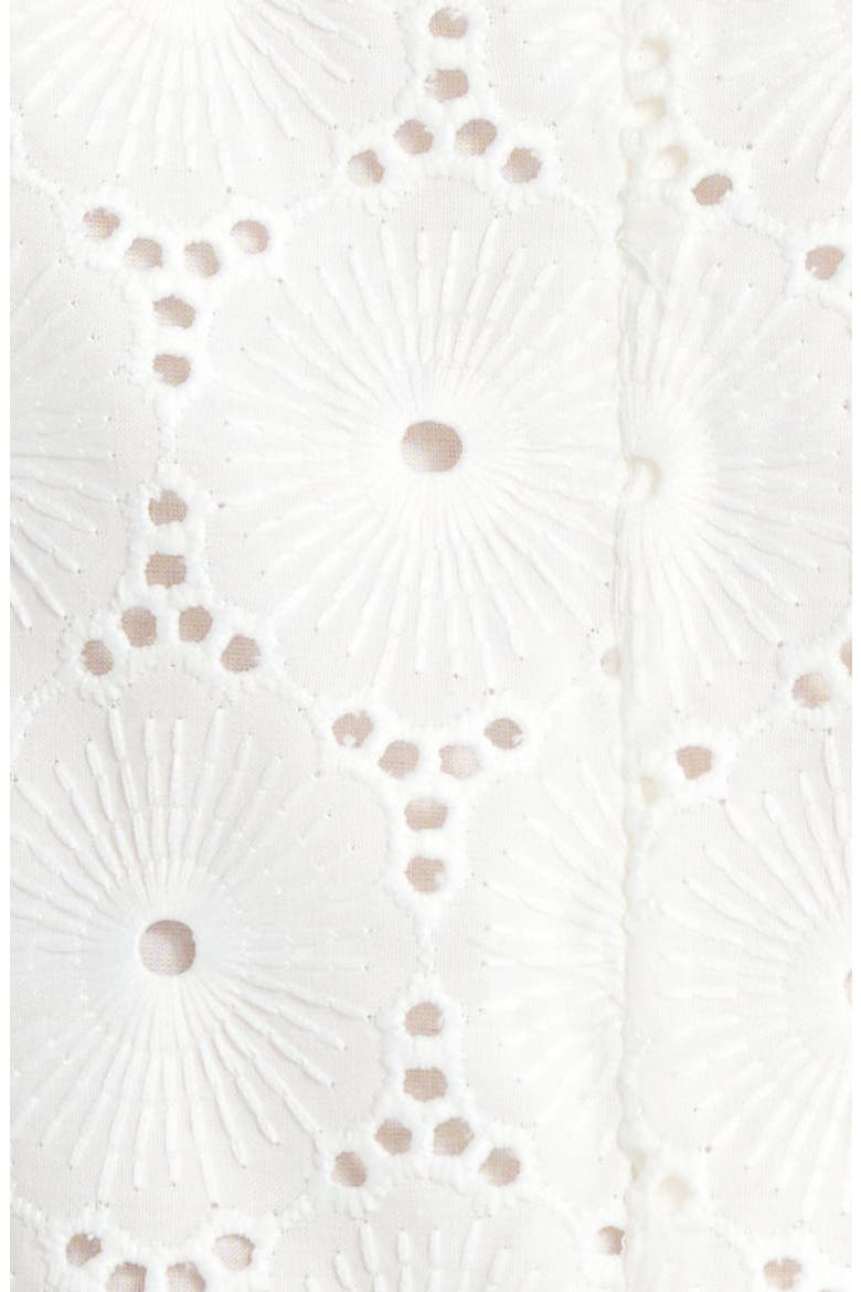 Rosella Eyelet Romper, Alternate, color, DOLCE BRODERIE WHITE