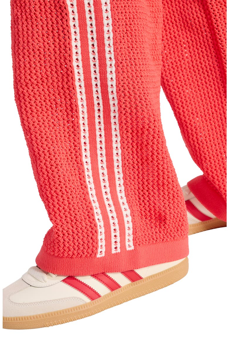 Firebird Open Knit Track Pants, Alternate, color, SEMI LUCID RED