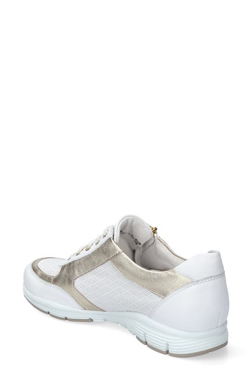 Mephisto Ylona Sneaker In White Softy