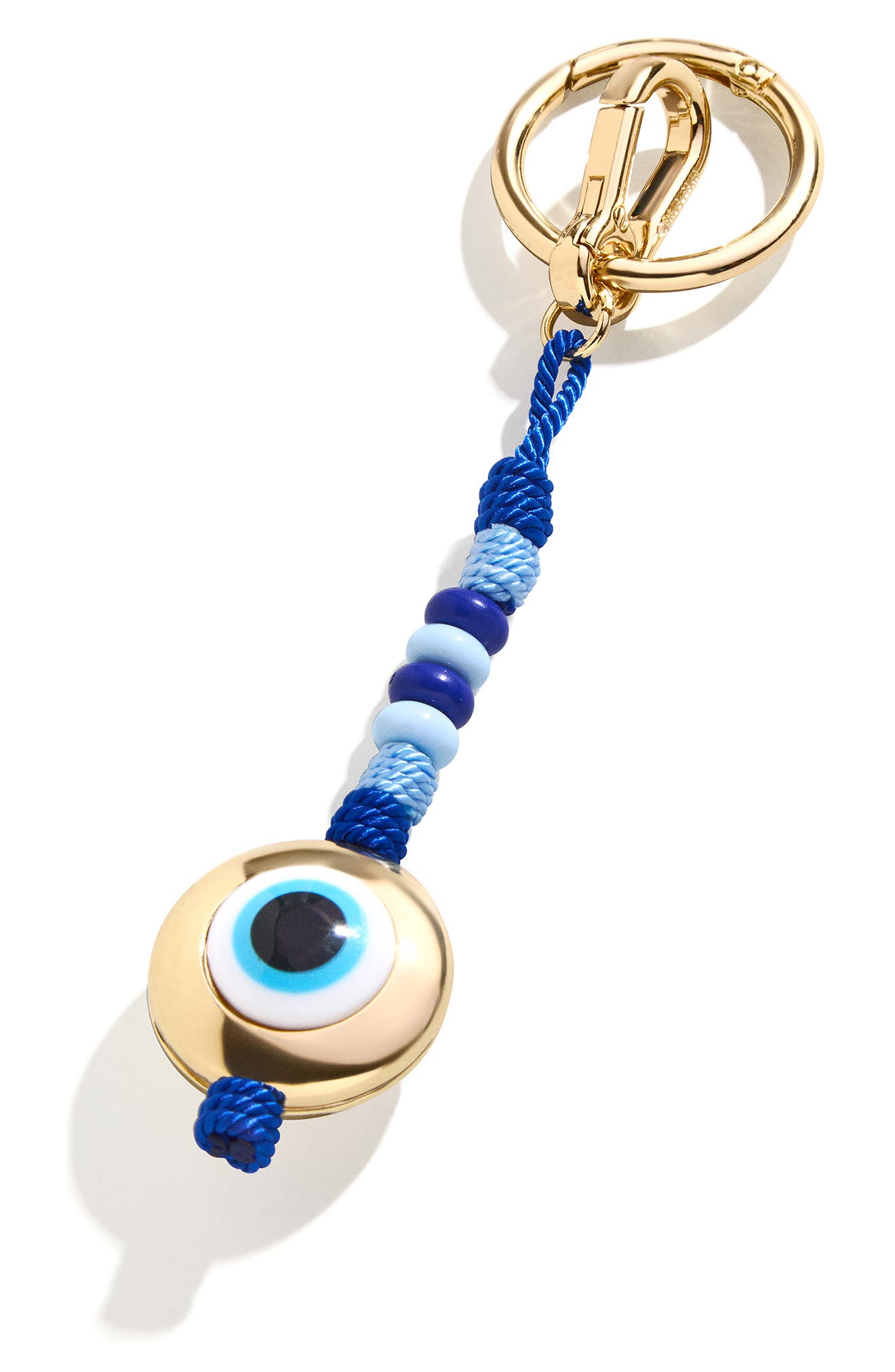 BaubleBar Eyes Off Envy Bag Charm, Main, color, Blue