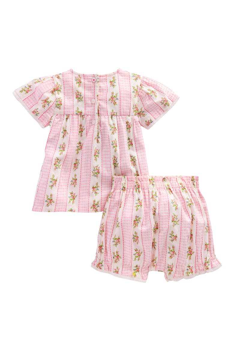 Woven Bloomer Play Set, Alternate, color, PINK GINGHAM FLORAL