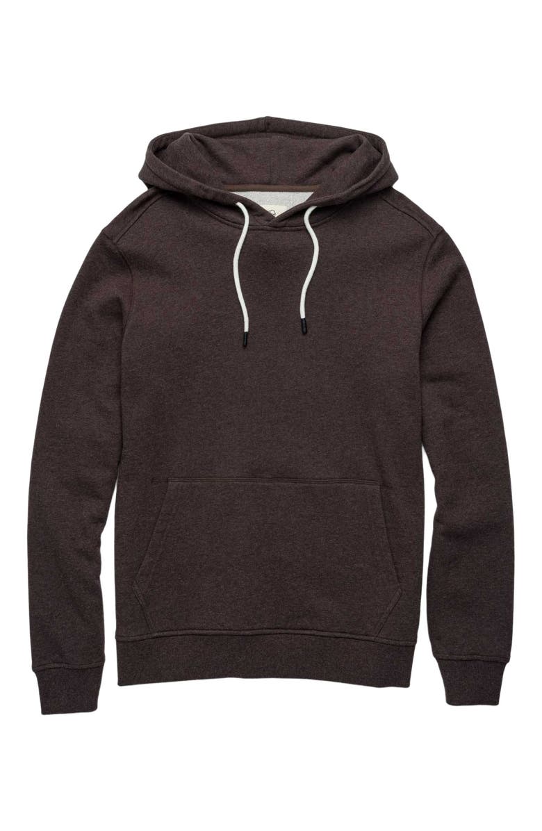 Surfside Supply Co. Marine French Terry Hoodie, Main, color, Brown Heather