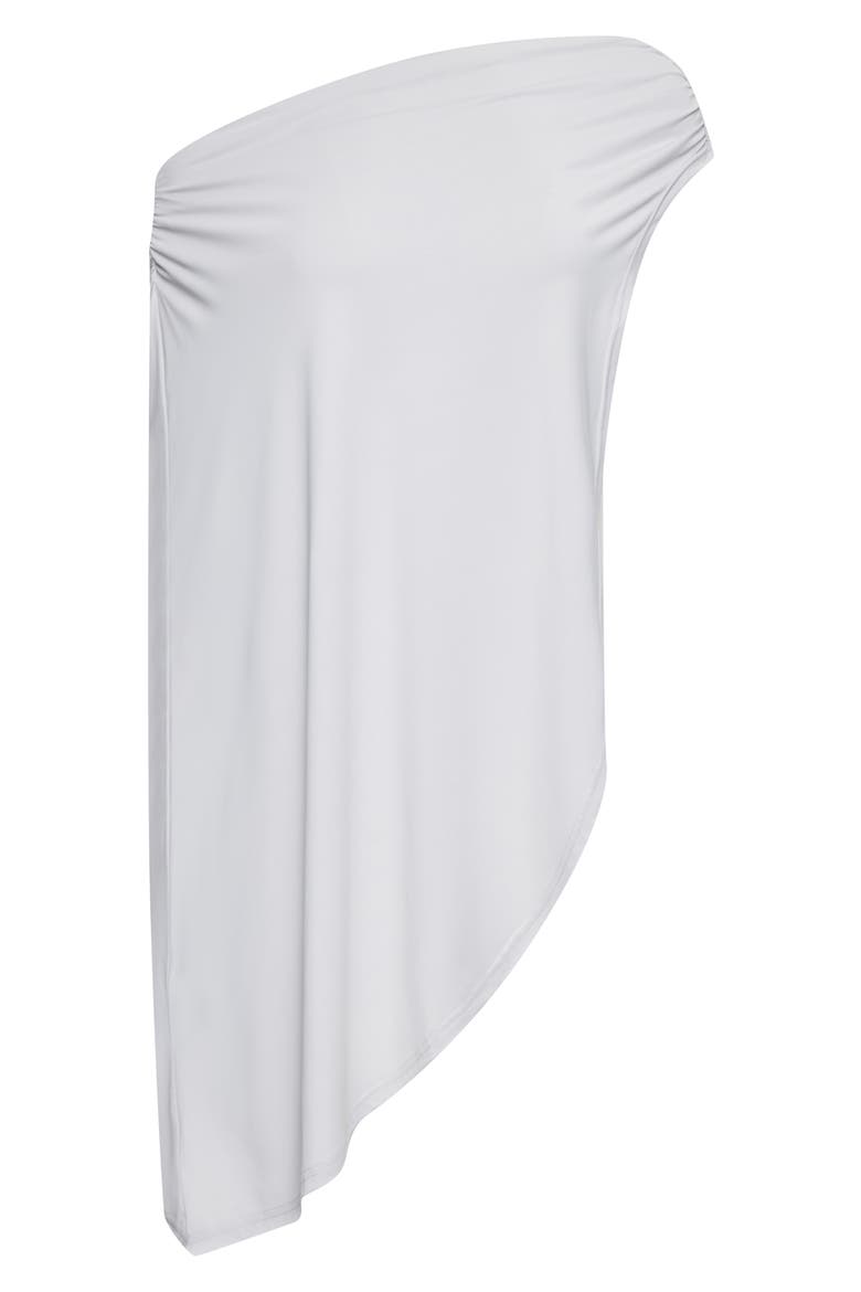 Reborn Asymmetric Poncho, Alternate, color, ASH