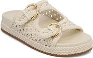 MIA Braided Buckle Strap Platform Sandal