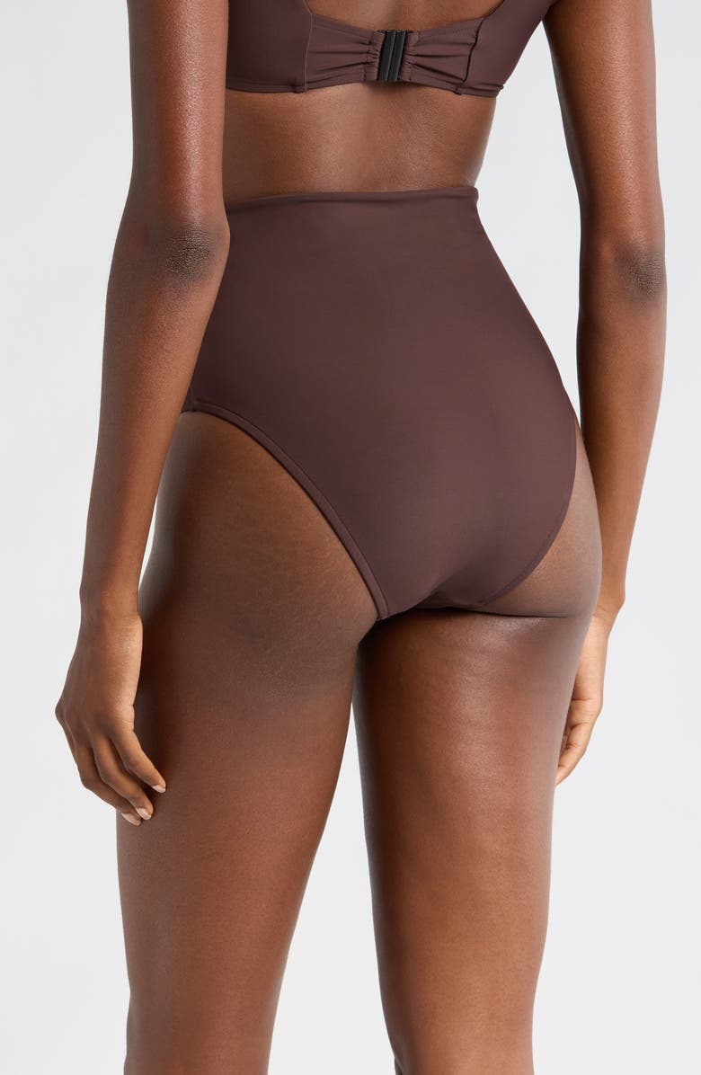 BONDI BORN Faith High Waist Bikini Bottoms, Alternate, color, 