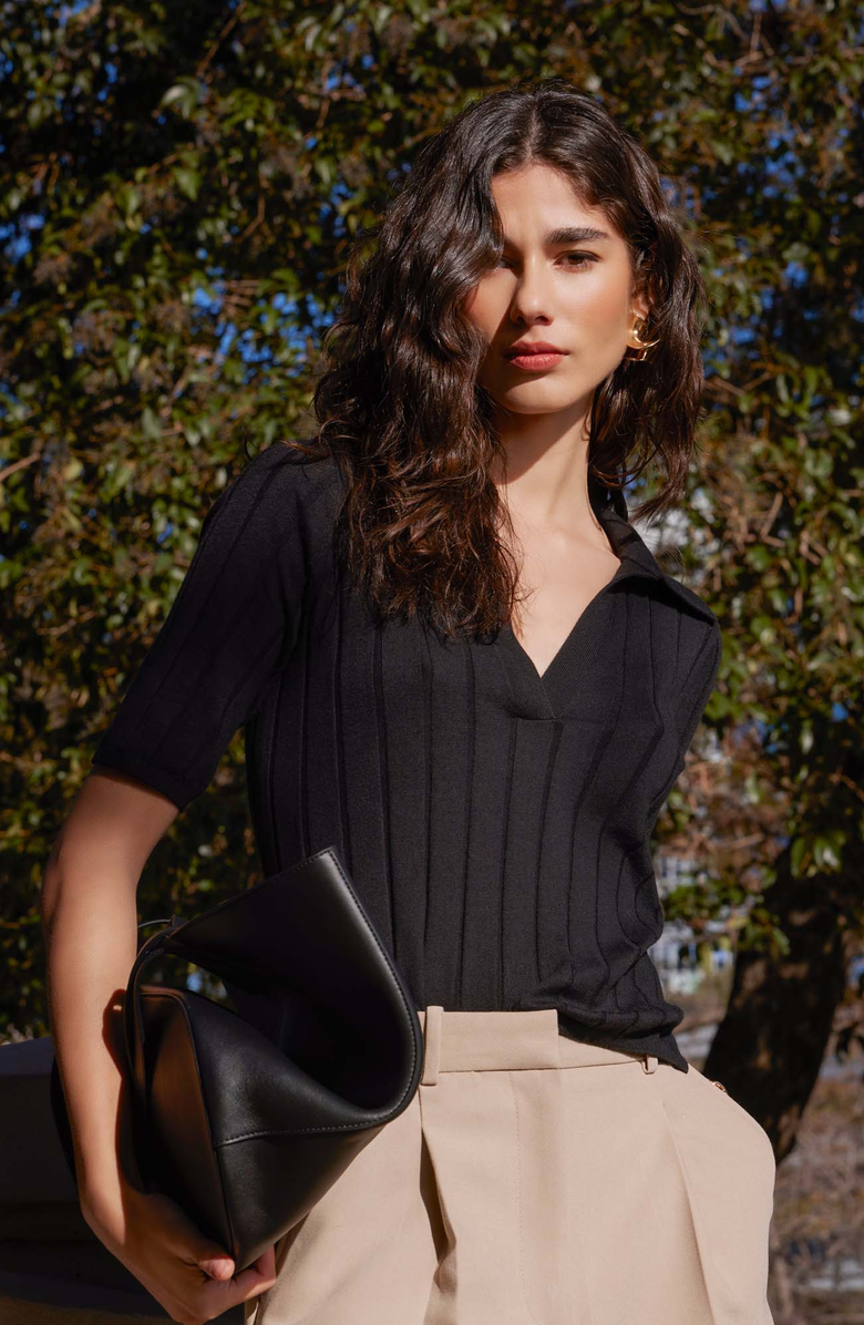 Italic Elise Featherlight Polo, Alternate, color, 