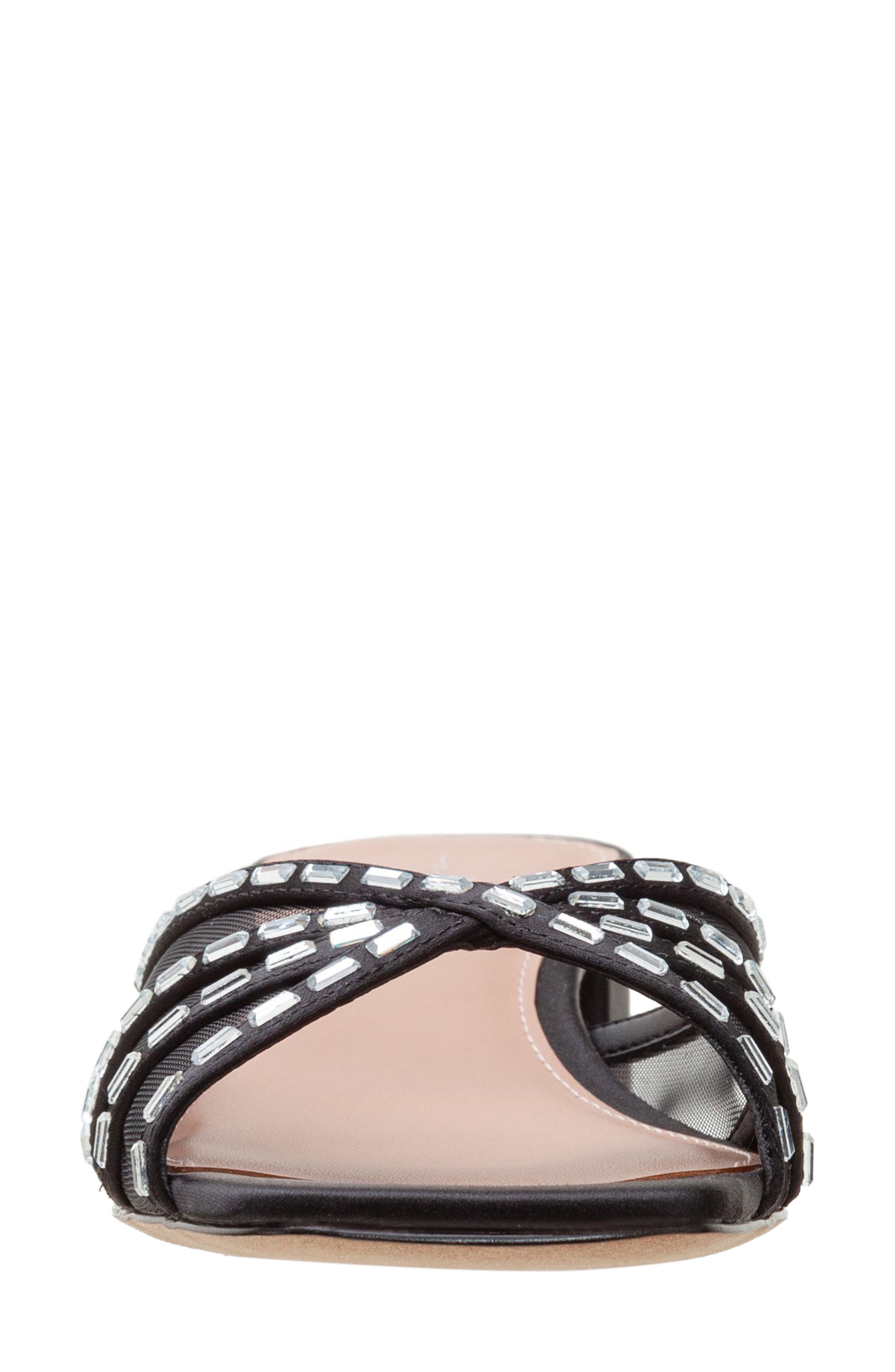 Linea Paolo Ivona Slide Sandal, Alternate, color, Black