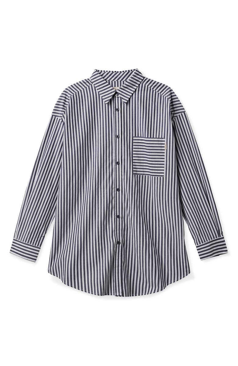 Brixton Sidney Oversize Button-Up Shirt, Alternate, color,