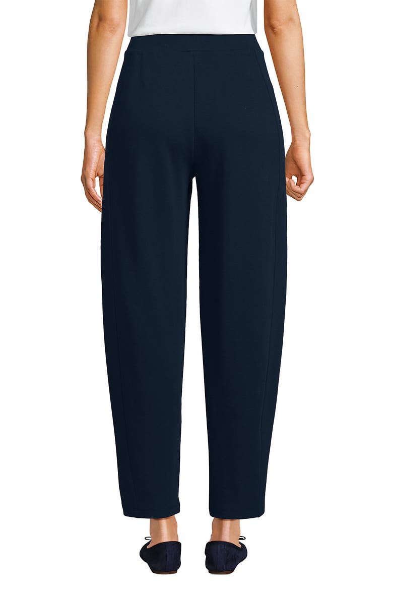 Sport Knit High Rise Barrel Ankle Pants, Alternate, color, Radiant Navy