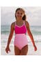  Pink Colorblock