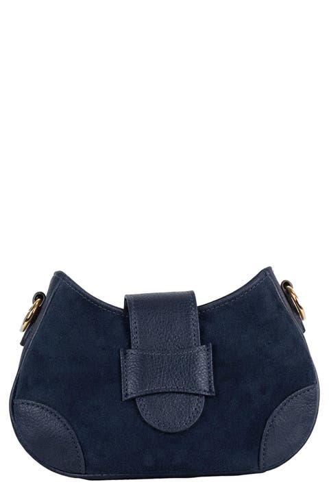 Thalia Suede Shoulder Bag