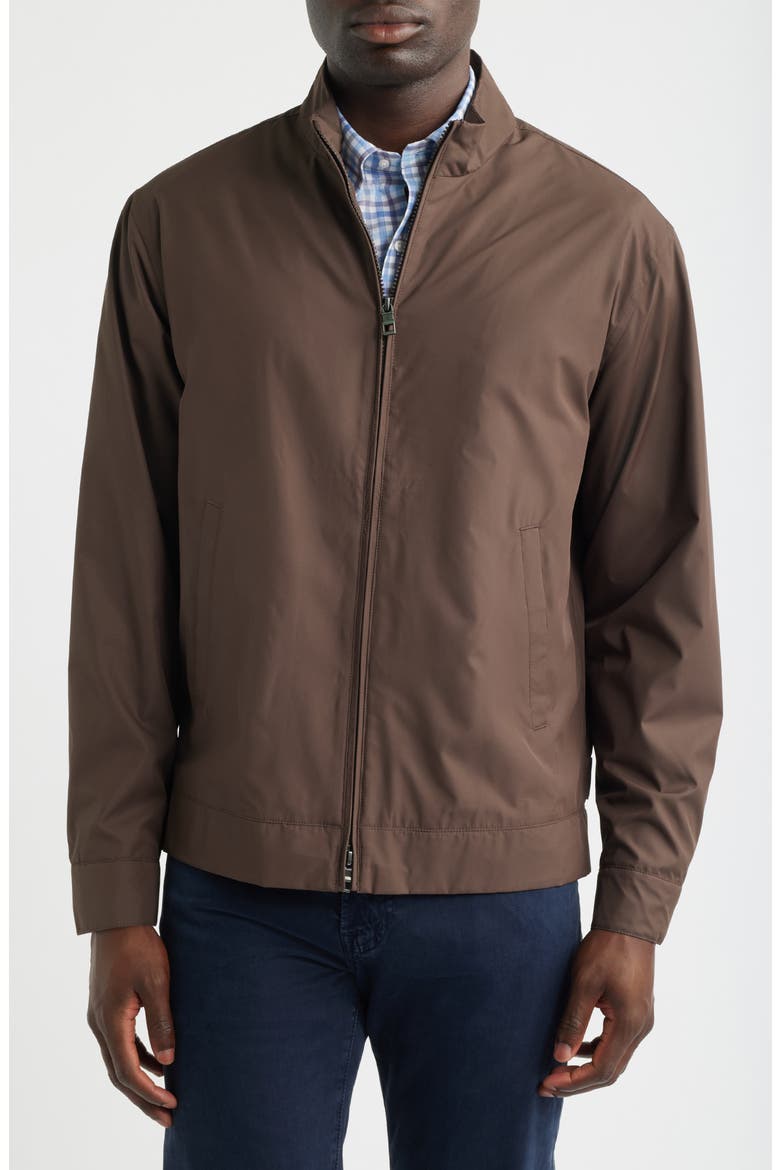 Hartford Recycled Polyester Bomber Jacket, Alternate, color, FRENCH PRESS