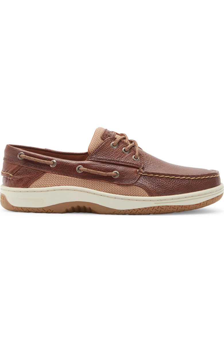 Sperry Billfish 3-Eye Boat Shoe, Alternate, color, Brown