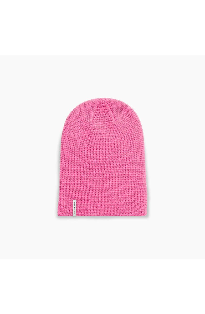 Turtle Fur Frostline Slouch Beanie, Main, color, Pink