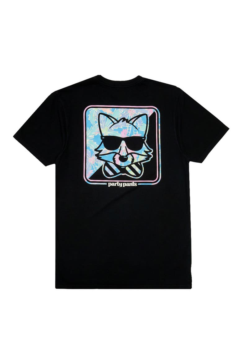 Animal Graphic T-Shirt, Alternate, color, BLACK