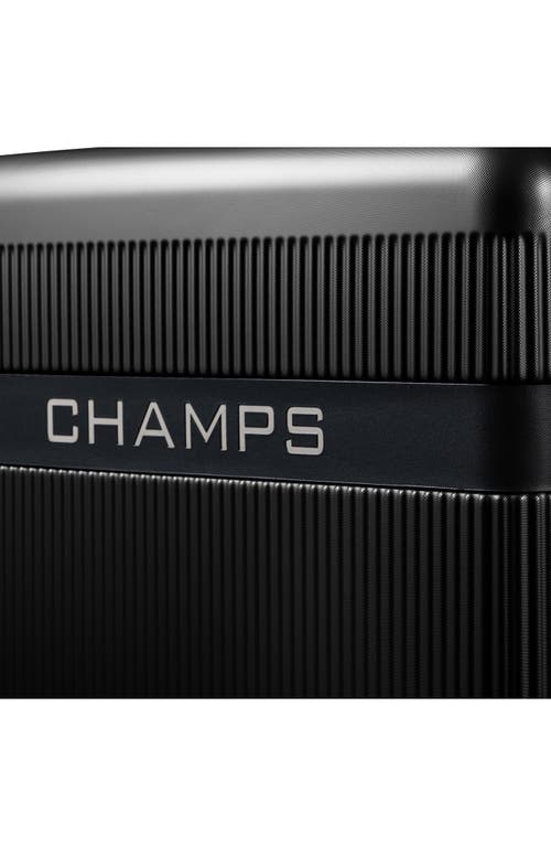 Champs Onyx Ii 3-piece Hardside Luggage Set