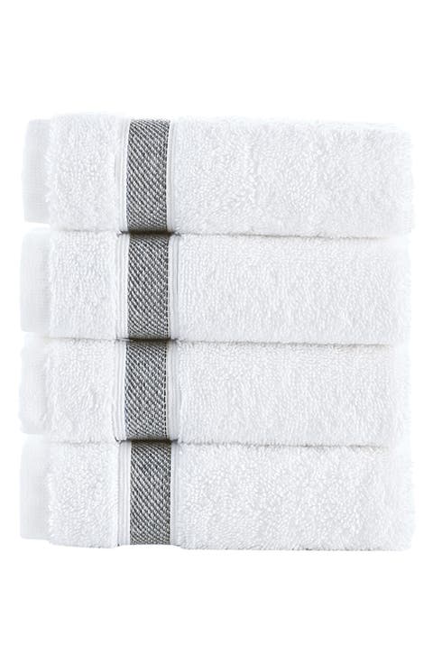Ottoman Rolls 4-Pack Turkish Cotton Wash Cloths