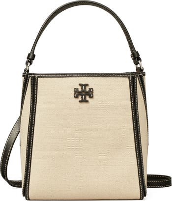 Tory Burch Small McGraw Canvas Bucket Bag | Nordstrom
