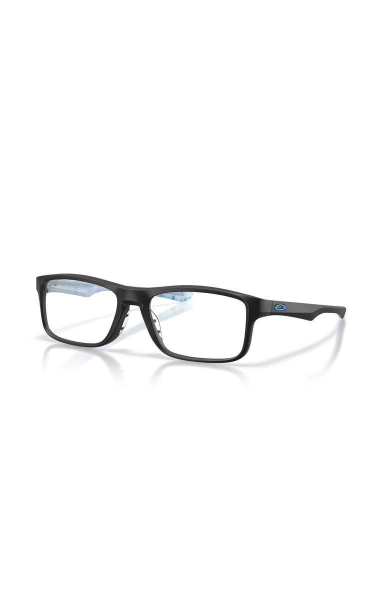 Oakley 53mm Rectangle optical glasses, Main, color, Black