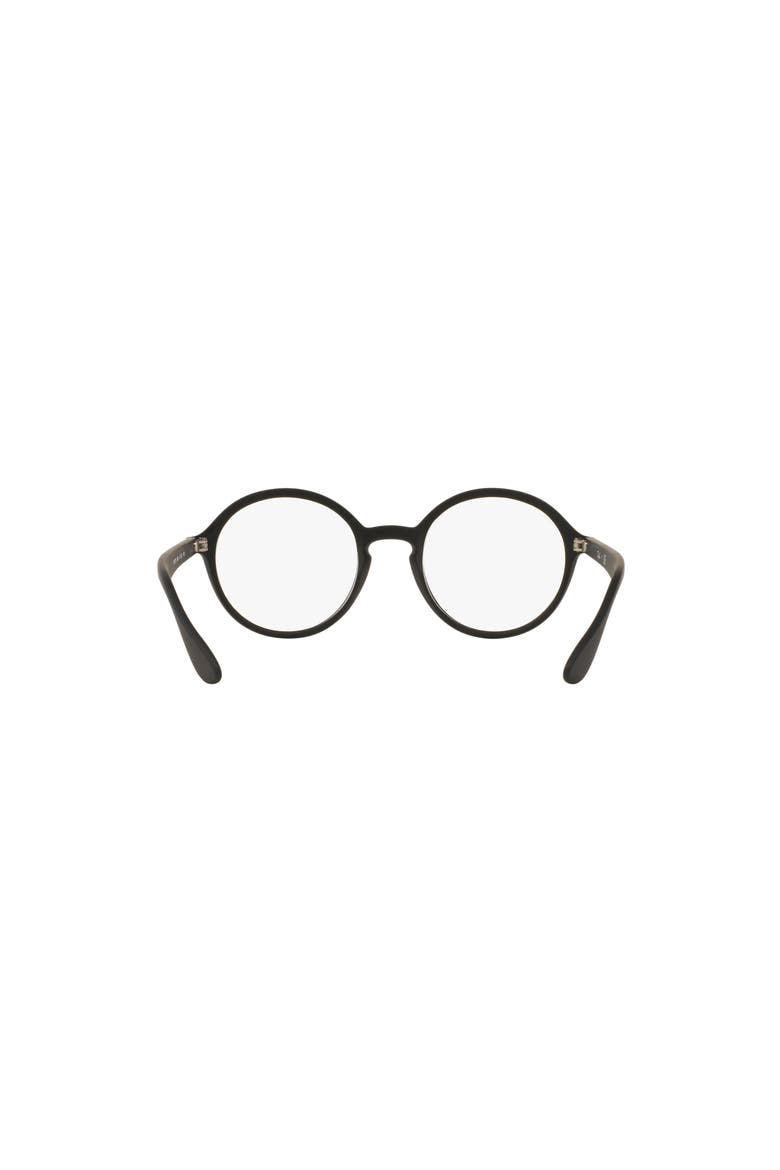 49mm Round optical glasses, Alternate, color, Black